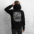 Fear No Evil Hoodie Christian Bible Verse Hoodie